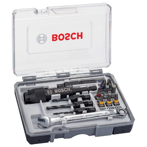 Borr- och försänksats BOSCH Drill & Drive 20 delar