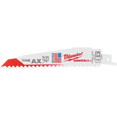 Tigersågblad MILWAUKEE The Ax Trä med spik