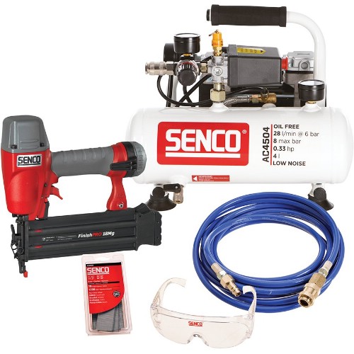 Spikpistolpaket SENCO Finish Pro18 MG Low Noise dyckert
