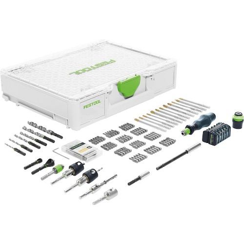 Tillbehörssats FESTOOL Centrotec 104 delar