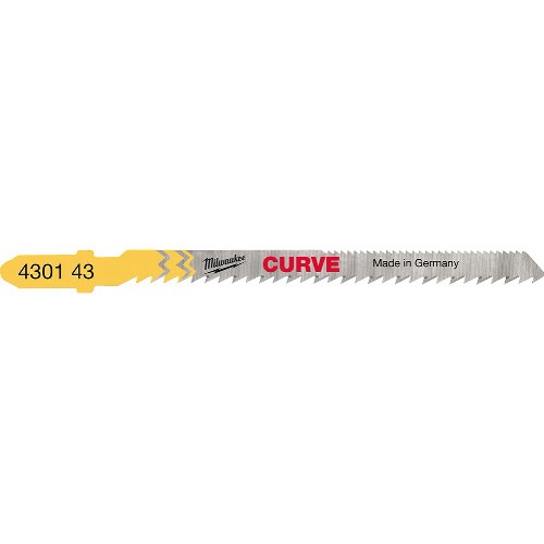 Sticksågblad MILWAUKEE Curve Trä