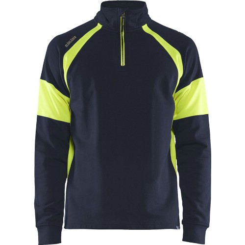 Sweatshirt BLÅKLÄDER 3550 Half Zip