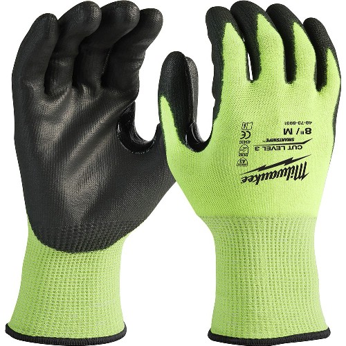 Skärskyddshandske MILWAUKEE Hi-Vis