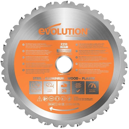 Sågklinga EVOLUTION för trä/stål/plast