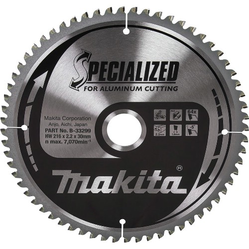 Cirkelsågklinga MAKITA Specialized Aluminium