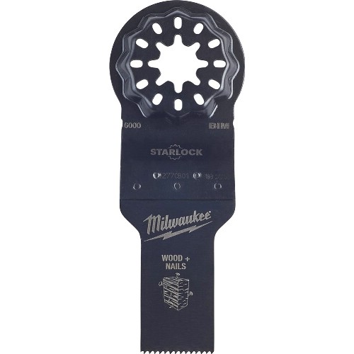 Sågblad MILWAUKEE Starlock BIM Trä/Plast/Trä med spik
