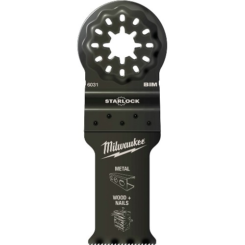 Sågblad MILWAUKEE Starlock BIM Trä/Plast/Trä med spik/Metall