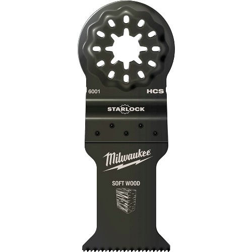 Sågblad MILWAUKEE Starlock HCS Mjukt trä/Plast