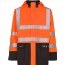 Orange/Marinblå
