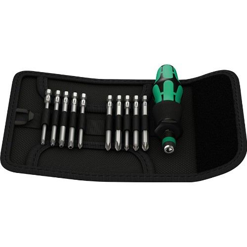 Bitssats 1/4" WERA Kraftform Kompakt 41