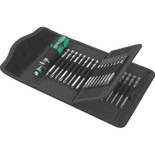 Bitssats 1/4" WERA Kraftform Kompakt 62