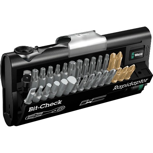 Bitssats 1/4" WERA Bit-Check 30 Zyklop Mini 1
