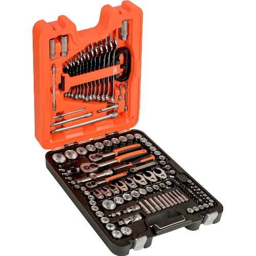 Hylsnyckelsats 1/4" 3/8" 1/2" mm/tum 138-delar BAHCO S138