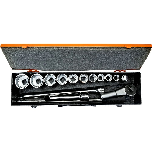 Hylsnyckelsats 3/4" mm 15-delar BAHCO 8845DM