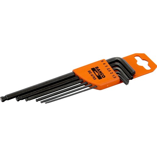Insexnyckelsats mm BAHCO BE-9765, BE-9770