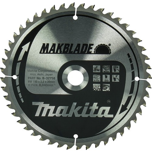 Cirkelsågklinga MAKITA Makblade Trä
