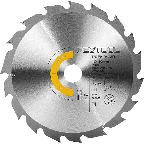 Cirkelsågklinga FESTOOL Wood Standard