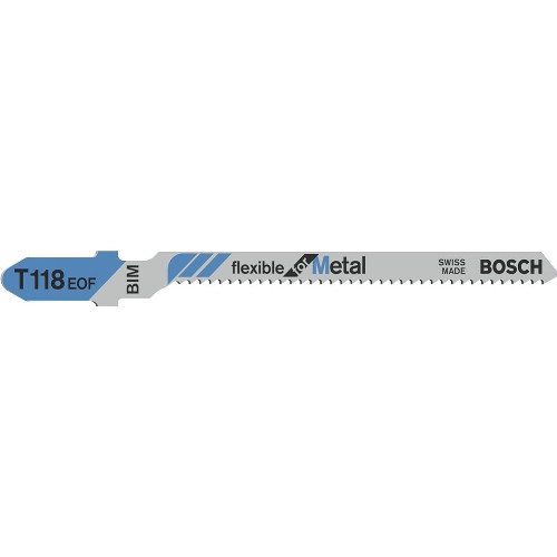 Sticksågblad BOSCH T 118 EOF Metall