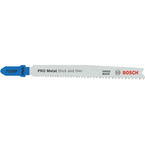 Sticksågblad BOSCH T 123 XF Pro Metall