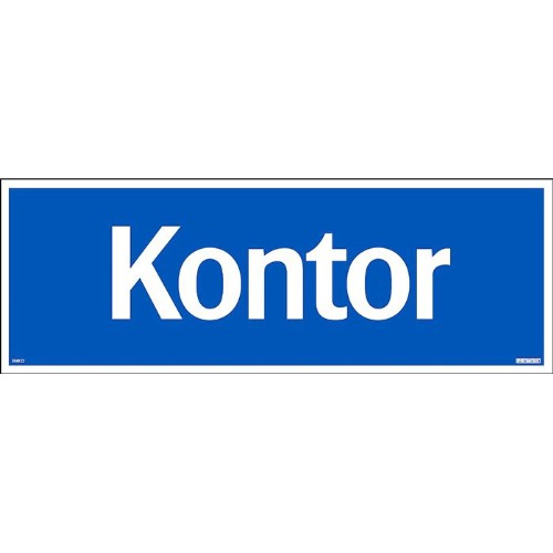 Skylt kontor